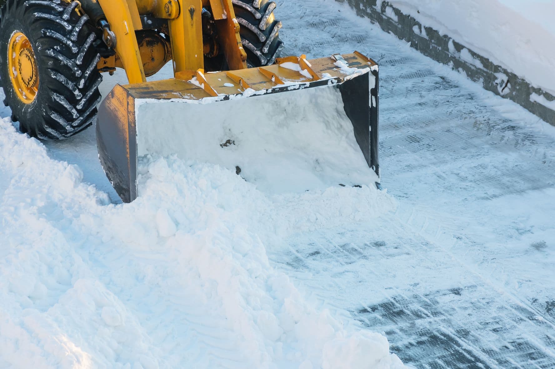 Professional snow removal service