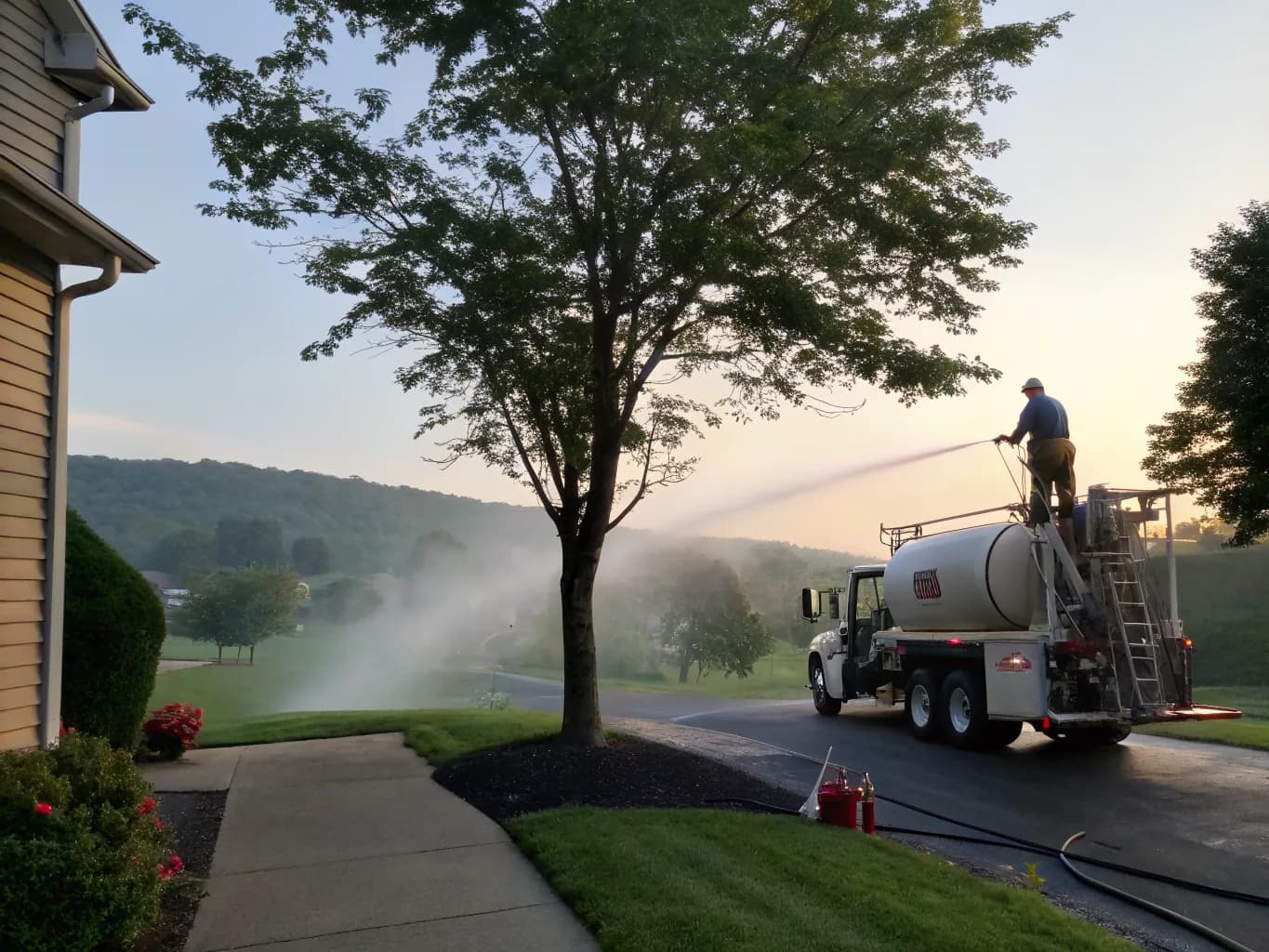 Tree Spraying & Disease Control