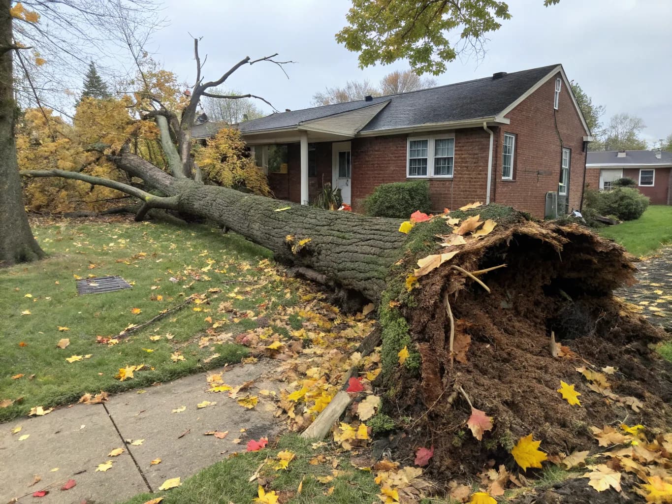 Storm and Flood Work Around Spring Grove